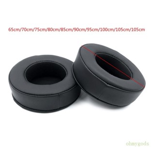 Par Earpads 65mm-110mm Substituição Couro Do Plutônio Almofada Ouvido Espuma Memória Earmuffs Para Fones em Oferta na Shopee