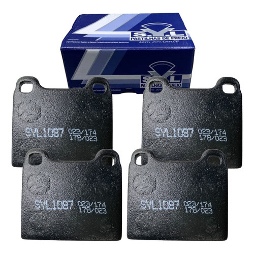 Kit Pastilha Freio Dianteira Original Syl Chevette Marajo Chevy 1972 1973 1974 1975 1976 a 1994 em Oferta na Shopee