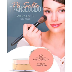 Pó Translúcido Phállebeauty PH004 | Acabamento Natural | Controle de Brilho | 10g