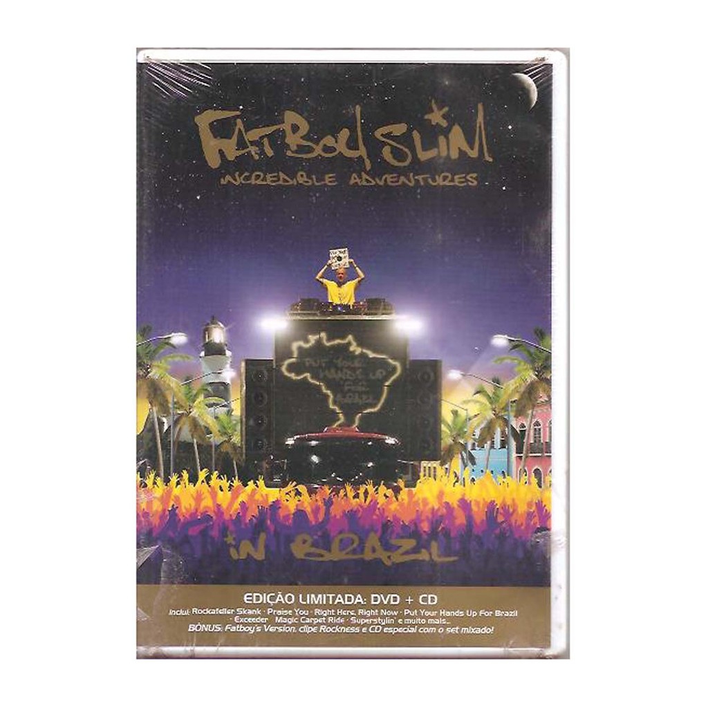 Cd & Dvd Fat Boy Slim - Incredible Adventures  In Brazil