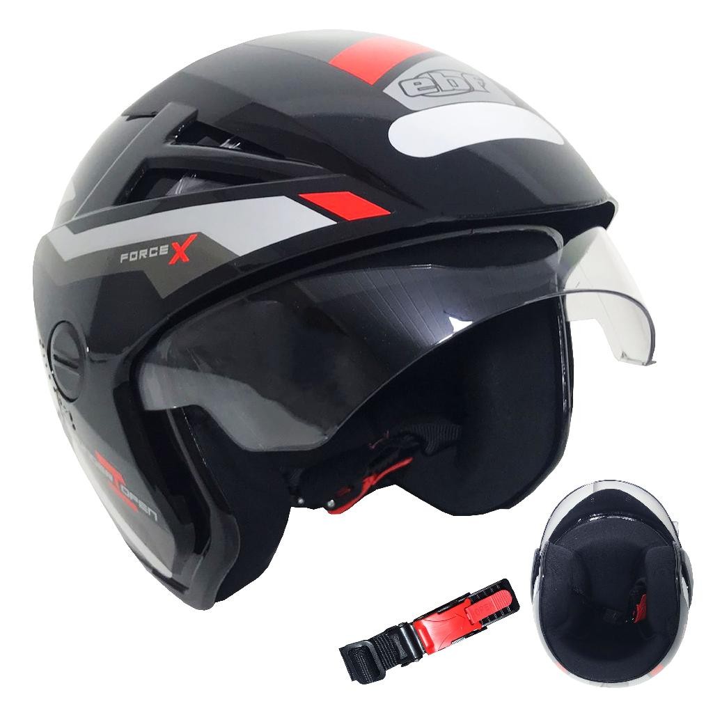 Capacete Ebf Thunder Open Solid