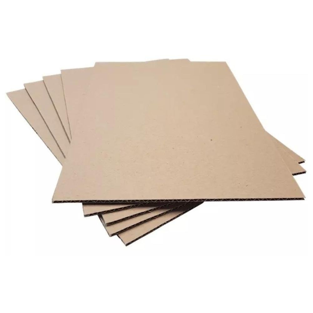 15 Chapas De Papelão 110cm X 70cm Resistente Espessura 3mm