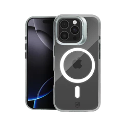 Capa Case Capinha para iPhone 16 Pro Max - MagSafe Crystal Armor Stand - NÃO AMARELA - Gshield