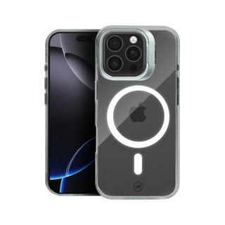 Capa Case Capinha para iPhone 16 Pro Max - MagSafe Crystal Armor Stand - NÃO AMARELA - Gshield em Oferta na Shopee