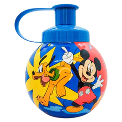 Garrafa Squeeze Bola Mickey e Pluto - Azul - 250ml - 1 unidade - Disney Original - Rizzo