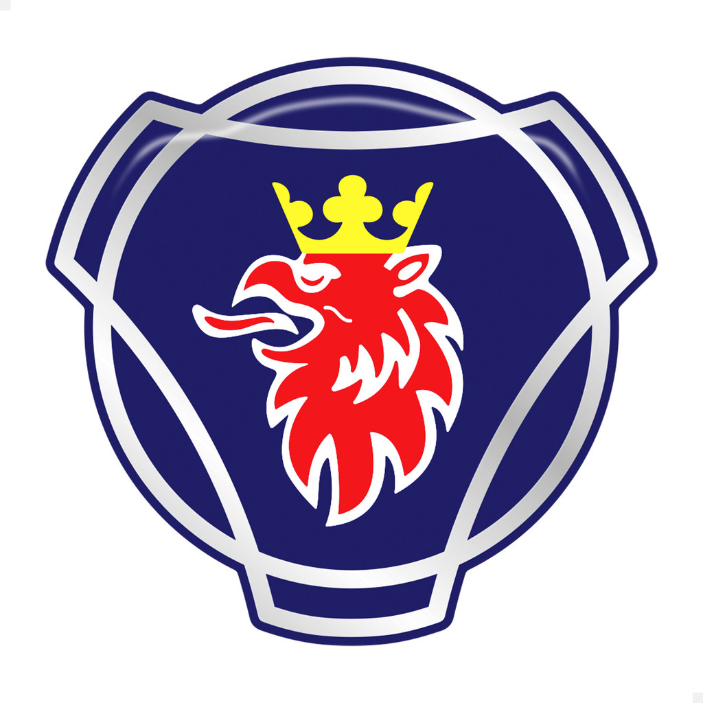 Adesivo Scania Logo Dragão Caminhão Capo Cromado - Generico - Spare Parts and Accessories for Vehicles