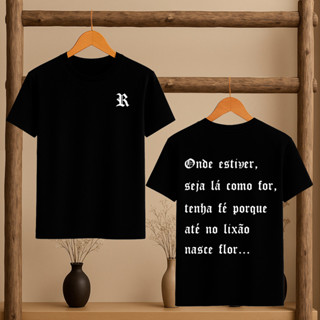 Camiseta Oversized Masculina Racionais Streetwear Racionais Mc Musica Blusão Promoção em Oferta na Shopee