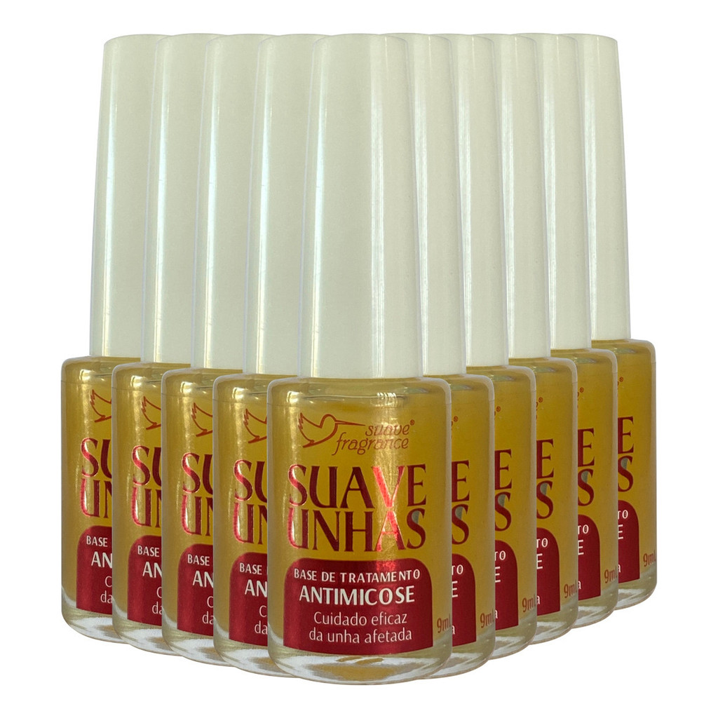 10 Base Antimicose Suave Unhas Suave Fragrance Atacado