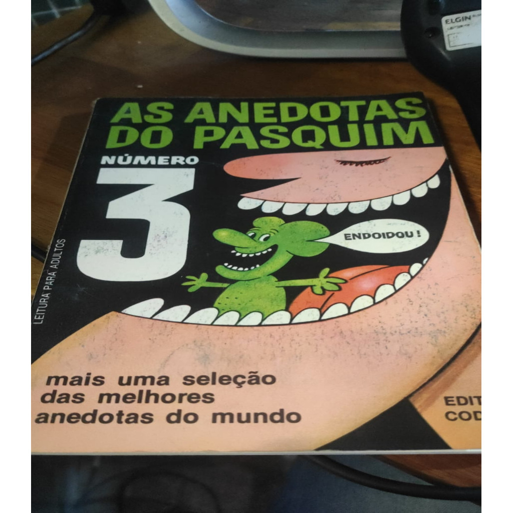 As anedotas do pasquim 3 autor Ziraldo