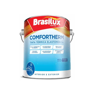 Tinta Térmica Flexível Base Água Branca Comfortherm 16KG Brasilux em Oferta na Shopee
