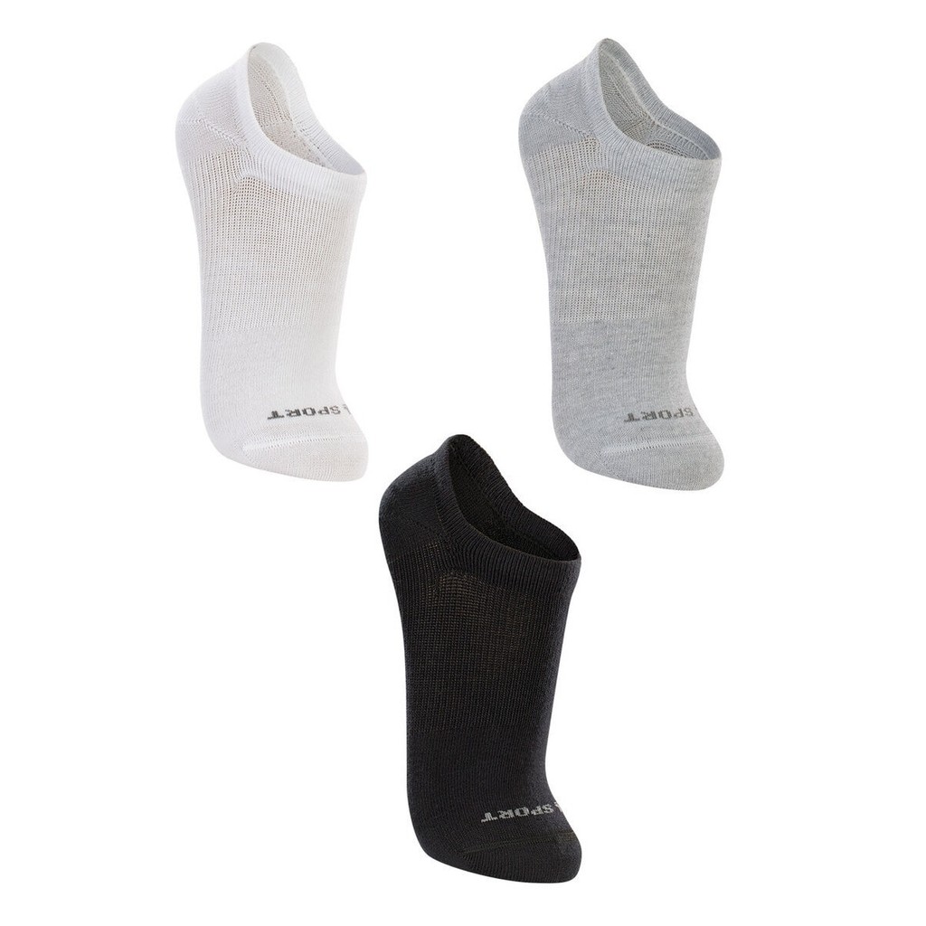 Kit 3 Pares de Meias Esportiva Invisível Lupo 3170-089 em Oferta na Shopee