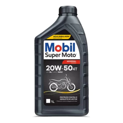 Óleo Mobil Lubrificante De Motor 4t 20w50 1 Litro