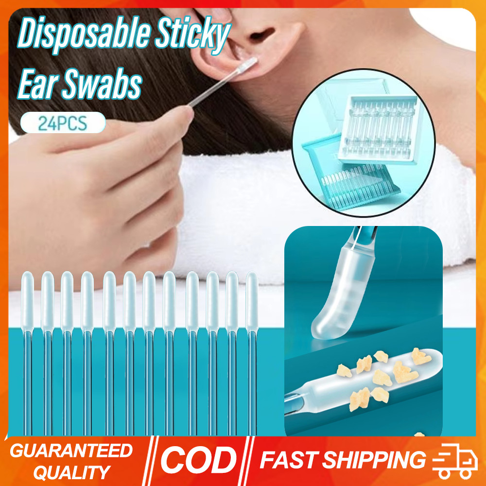 Cotonetes Pegajosos De Silicone Macio , Ferramenta De Remoção De Cera De Ouvido , Limpador Reutilizável , Removedor Para