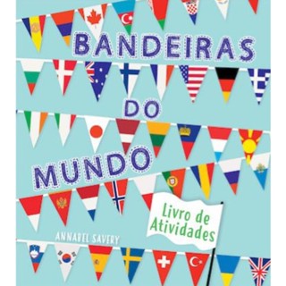 Bandeiras do Mundo Livro de Atividades em Oferta na Shopee