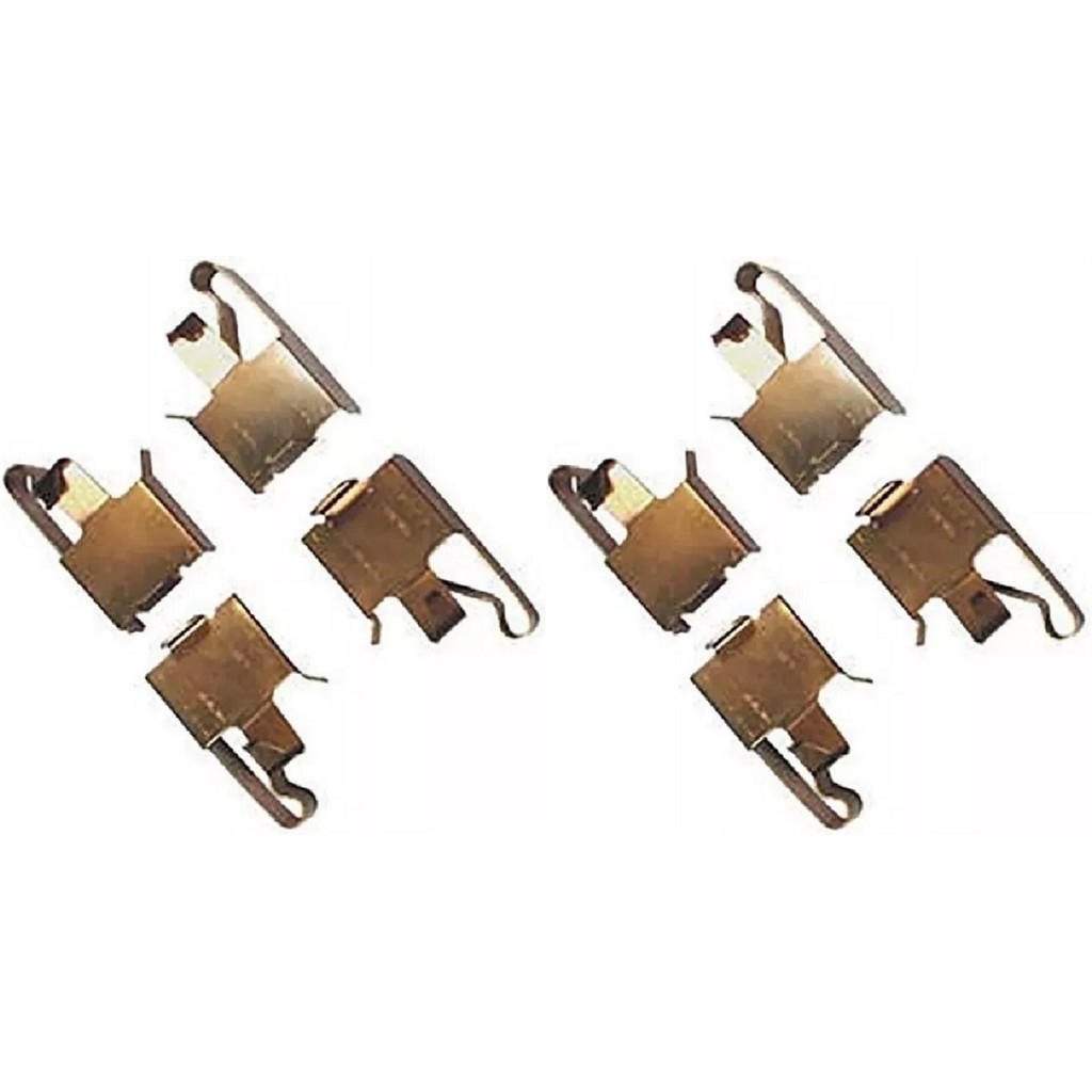 JOGO MOLAS PASTILHA FREIO F250 1999/... (DIANT) FORD F350/F4000 1999/... (DIANT OU TRASEIRA) - PARA 2 RODAS