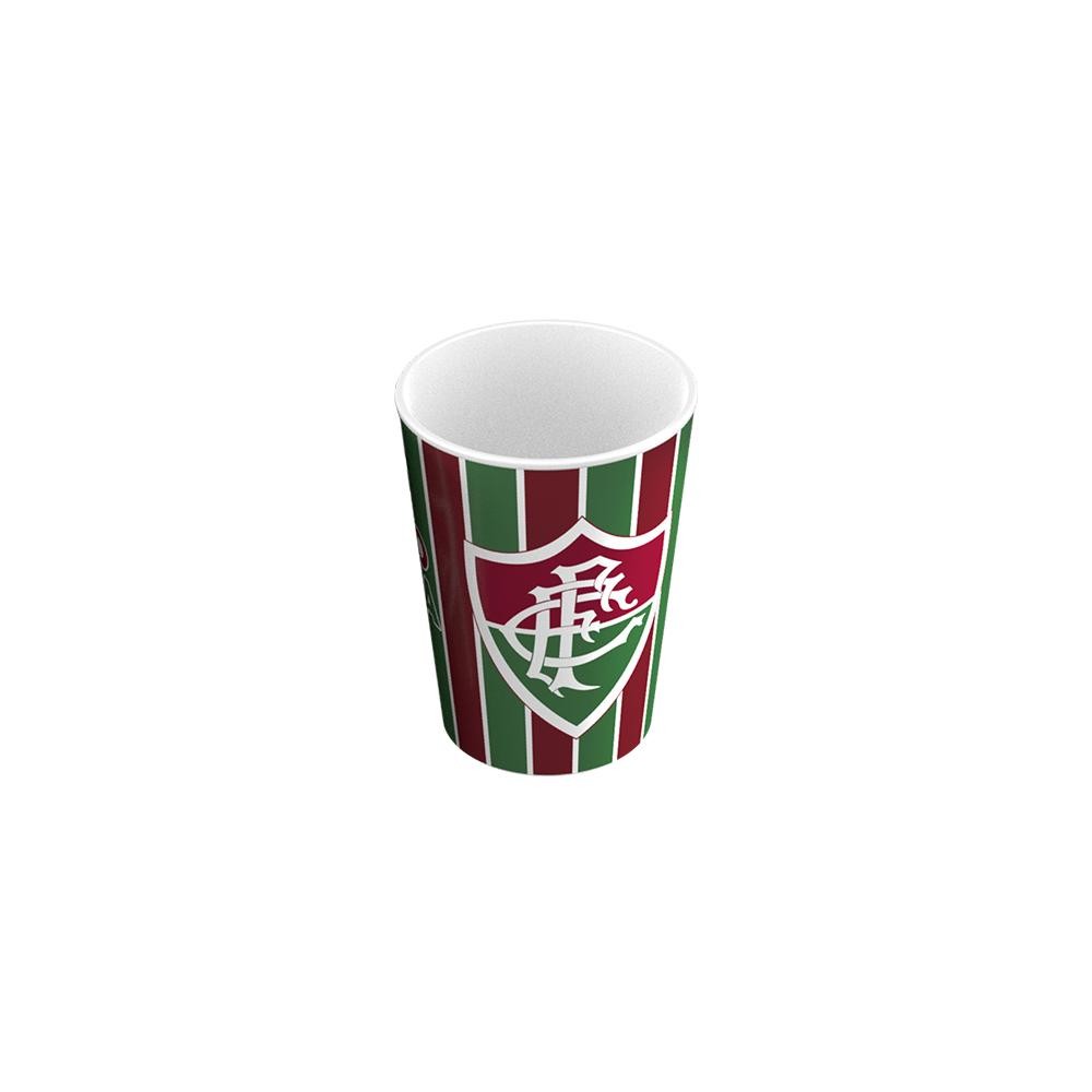 Copo 320ml Fluminense Time Futebol Plástico Oficial Plasutil