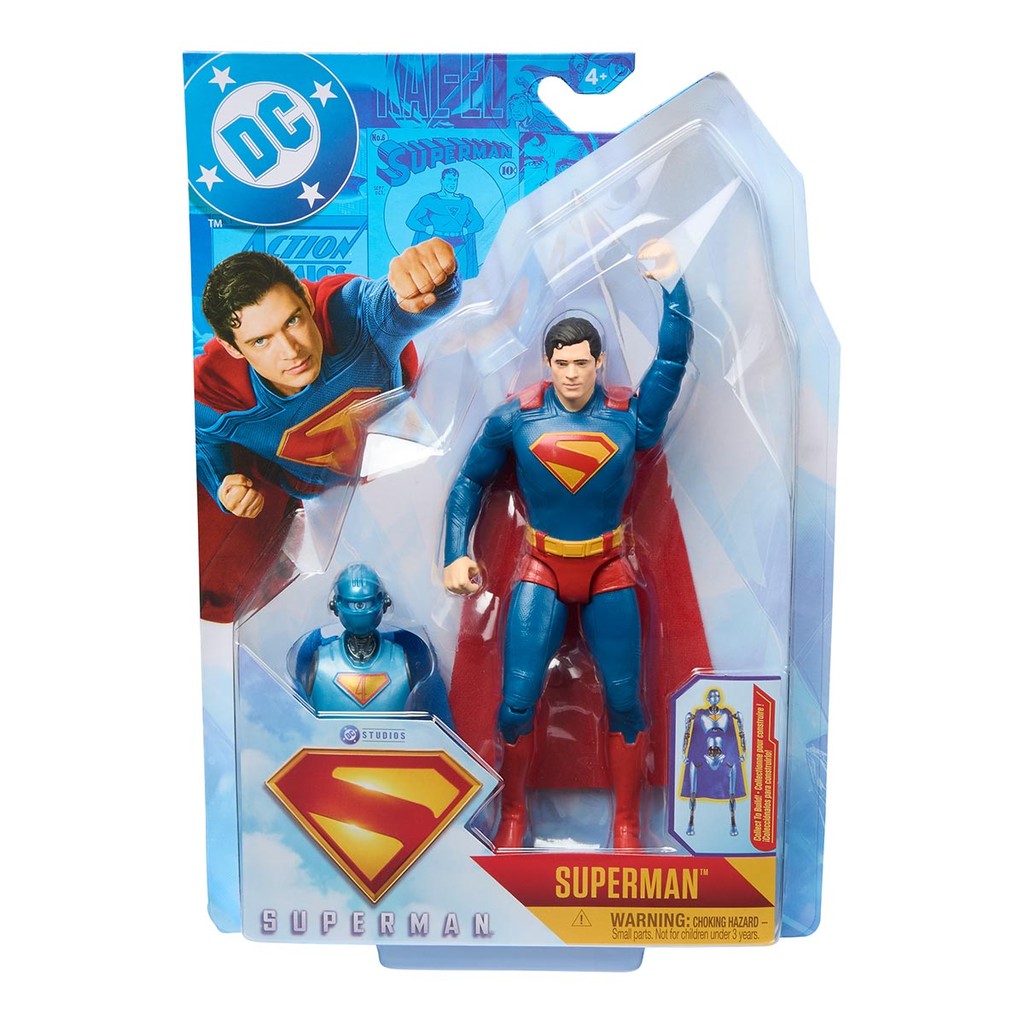 Boneco Superman 15cm + 1 Colecionável - Superman Filme - Hobbies & Collections