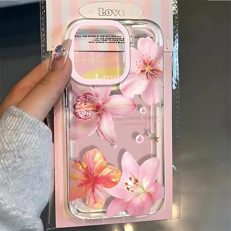 Capa De Telefone Transparente Para iPhone 16 17 Pro Max 14 15 13 11 12 16E X XS 
