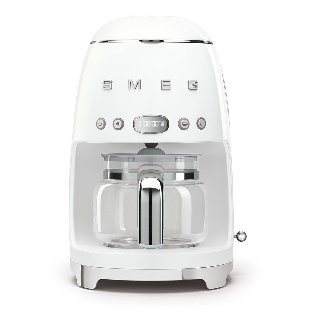 Máquina de Café de Filtro Smeg 1.4 l, Anni 50, Branco, 220V - DCF02WHBR