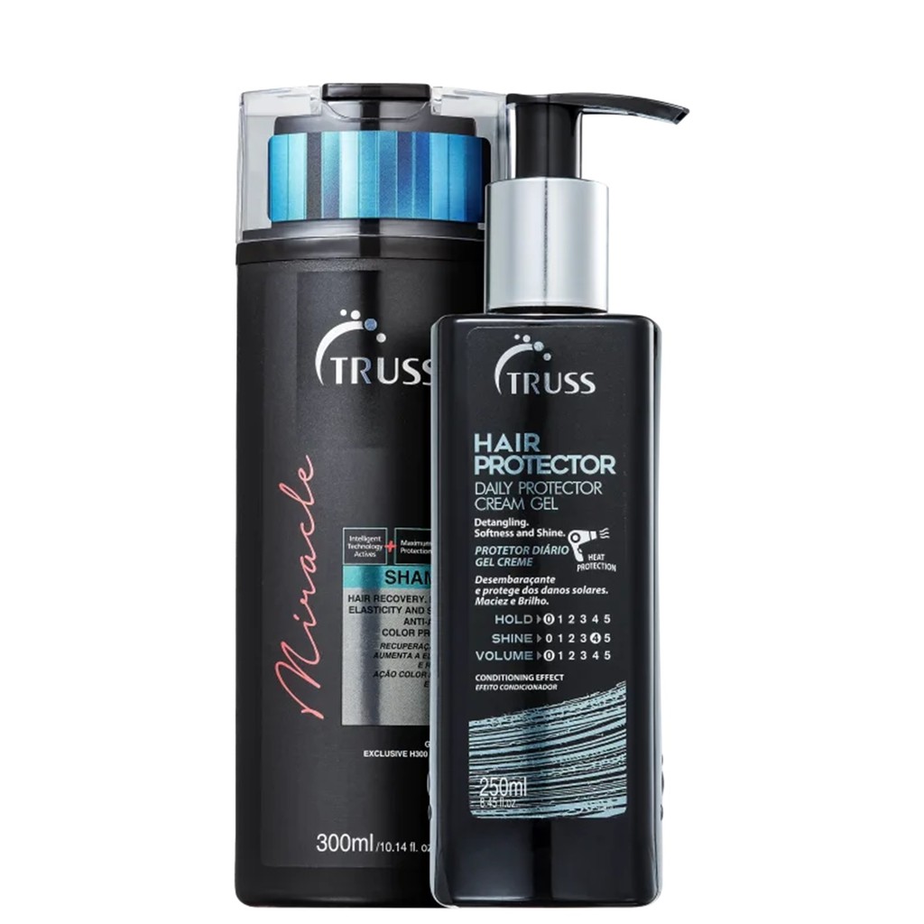 Kit Truss Miracle - Shampoo 300ml + Hair Protector 250ml