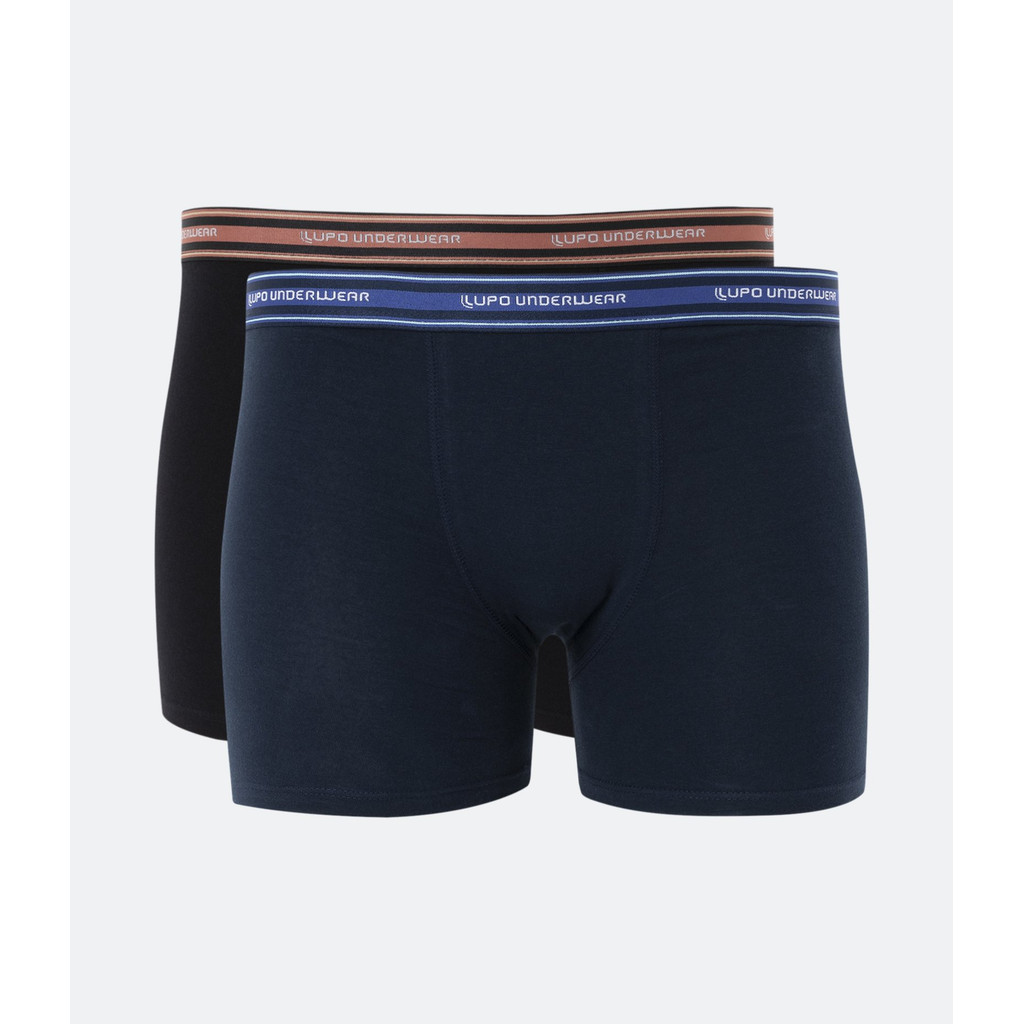 Kit 2 Cuecas Lupo Box Algodão Masculina Boxer Original - Men Clothes