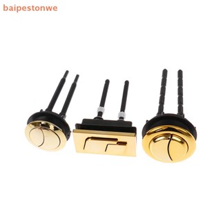 [baipestonwe] Botão De Descarga Dupla Dourado 48 Mm/58 Botões De Pressão Redondos Para Vaso Sanitário em Oferta na Shopee