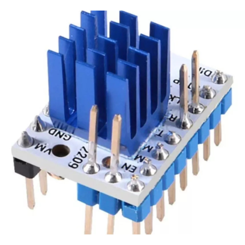 Driver Motor De Passo Tmc2209 V3 Com Dissipador Silencioso