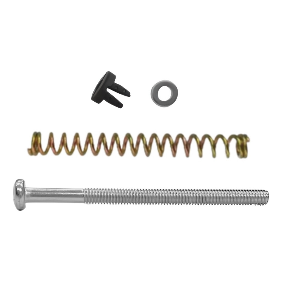 Parafuso Regulagem Farol M4x60 Xtz150 Crosser Xtz125 C/ Mola — imagem 2 de 2