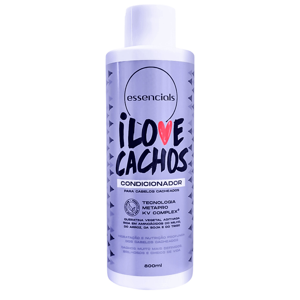 ESSENCIALS CONDICIONADOR I LOVE CACHOS - 800ML