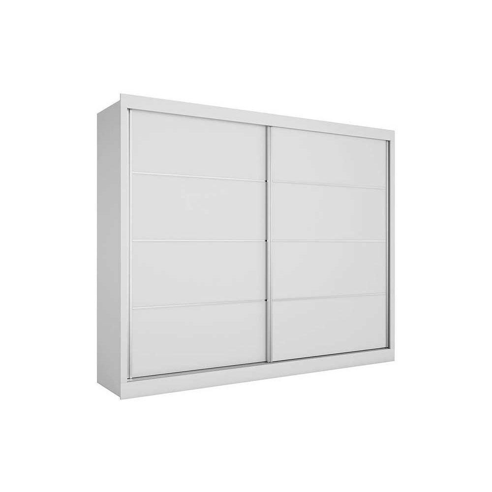 Guarda Roupa Casal Verona Plus 2 Ptas e 4 Gavs - Flex Branco - Europa