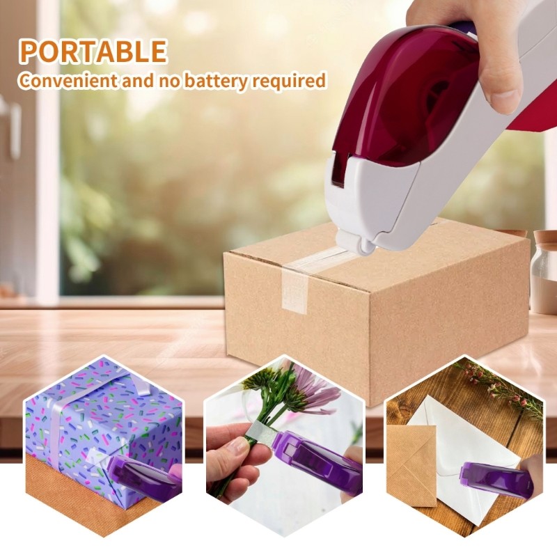 zzz Dispensador Automático De Fita , Cortador Branca Acessórios De Mesa , Ferramenta De Corte Para Trabalho Manual