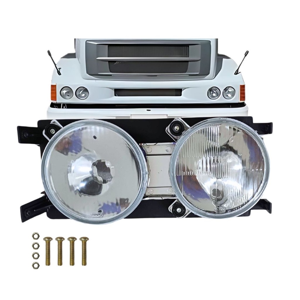 Farol Compativel MB HPN 1620 2638 1938 Ls Bicudo Esquerdo em Oferta na Shopee