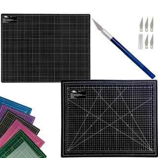 Base Placa de Corte A2 60x45cm Patchwork Artesanato Costura Dupla Face Multiuso Auto Regenerativa Estilete Bisturi em Oferta na Shopee