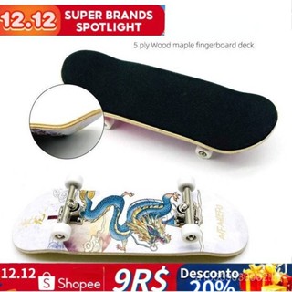 Dedo profissional skate Mini skate Maple Rock duplo criativo dedo esportes rolamento profissional placa de dedo em Oferta na Shopee