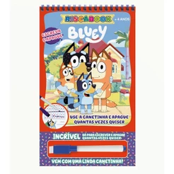 Riscabook Bluey - com Canetinha