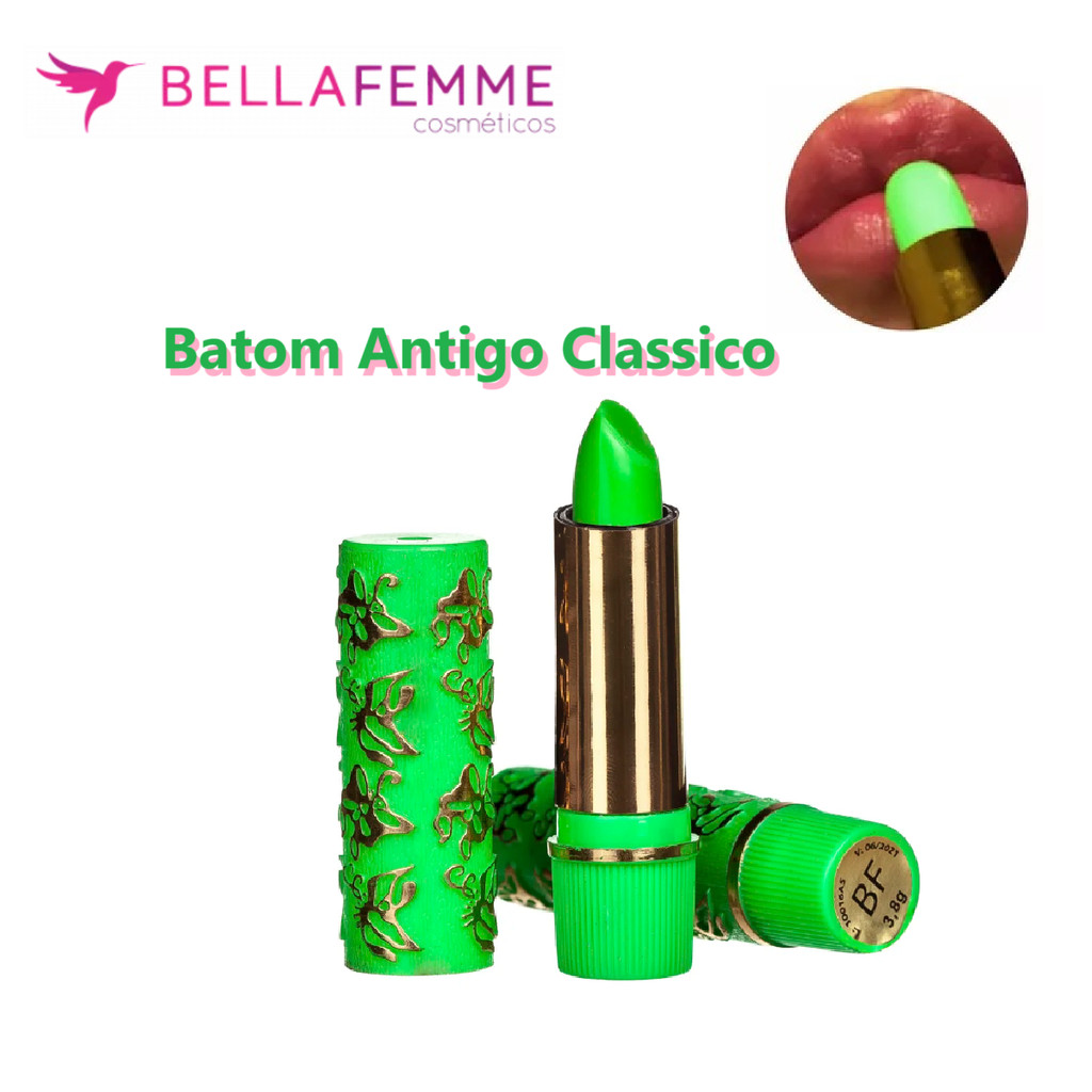 Kit 2 Bellafemme Batom Mágico - Longa Duração Maquiagem  24 Horas em Oferta na Shopee