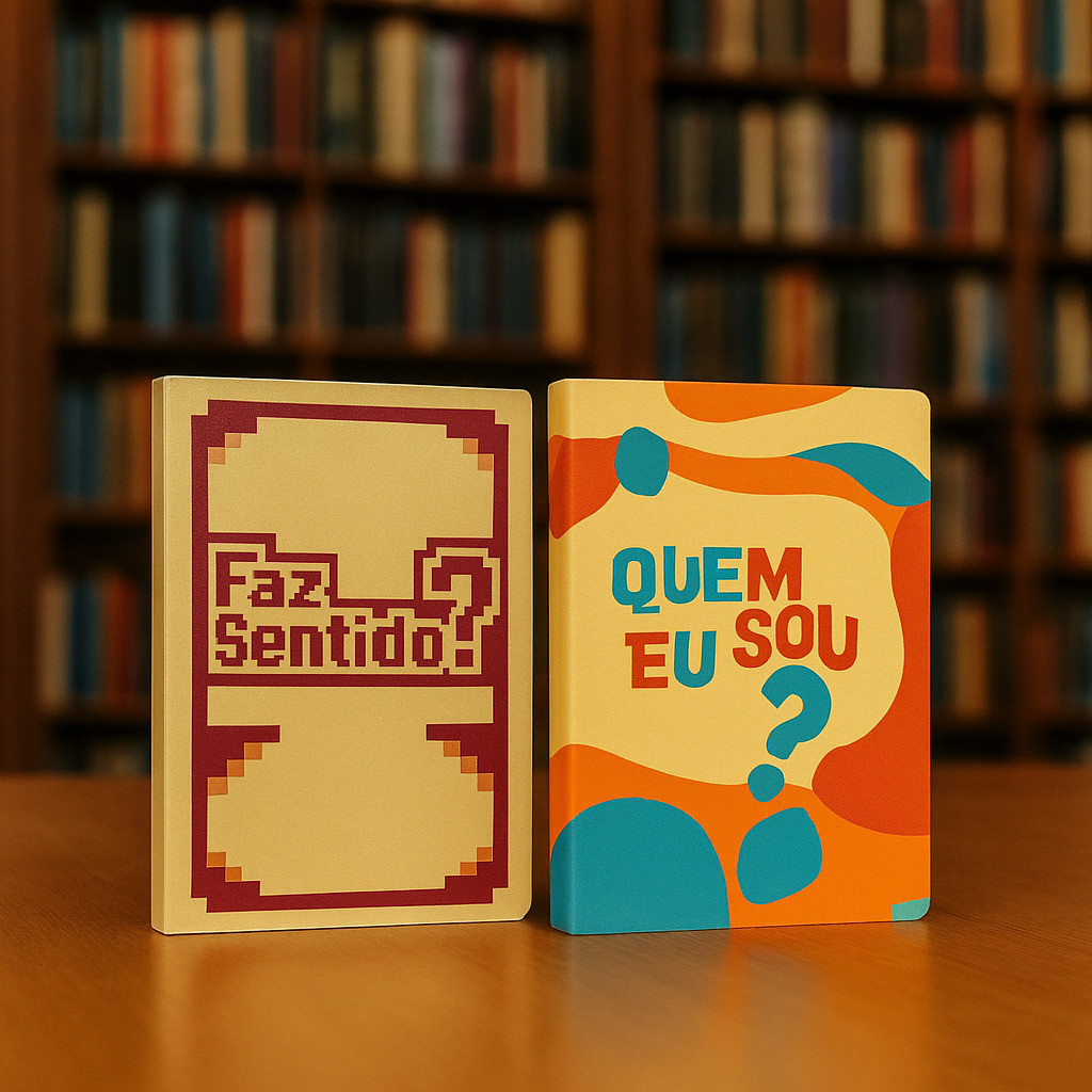 Kit Quiz da Fé - Jogo Bíblico Faz Sentido? + Jogo Bíblico de Cartas | Quem Sou Eu ?