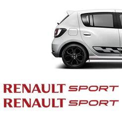Adesivos Renault Sport Sandero Logan Duster Lateral Vermelho