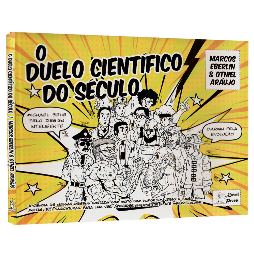 Livro O Duelo Científico do Século | Marcos Eberlin e Otniel Aráujo