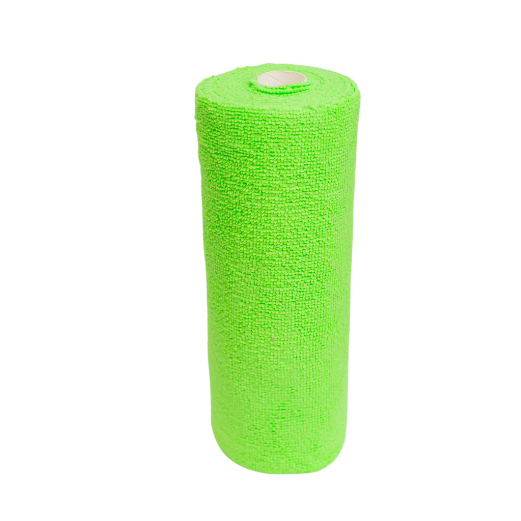 Rolo Bobina Pano De Limpeza Microfibra 25 x 25 cm