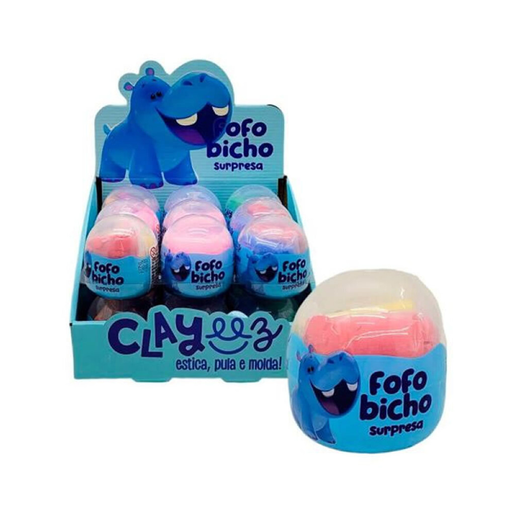 CLAYEEZ SURPRESA 12G  FOFOBICHO   GELELE   4002 em Oferta na Shopee