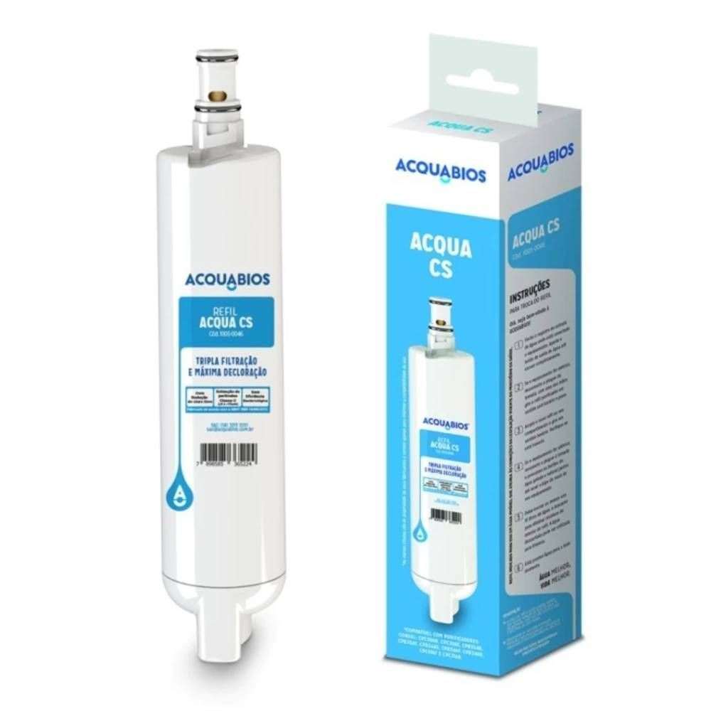 Refil Para Filtro Purificador De Agua Consul Facilite Acquabios 1005-0046