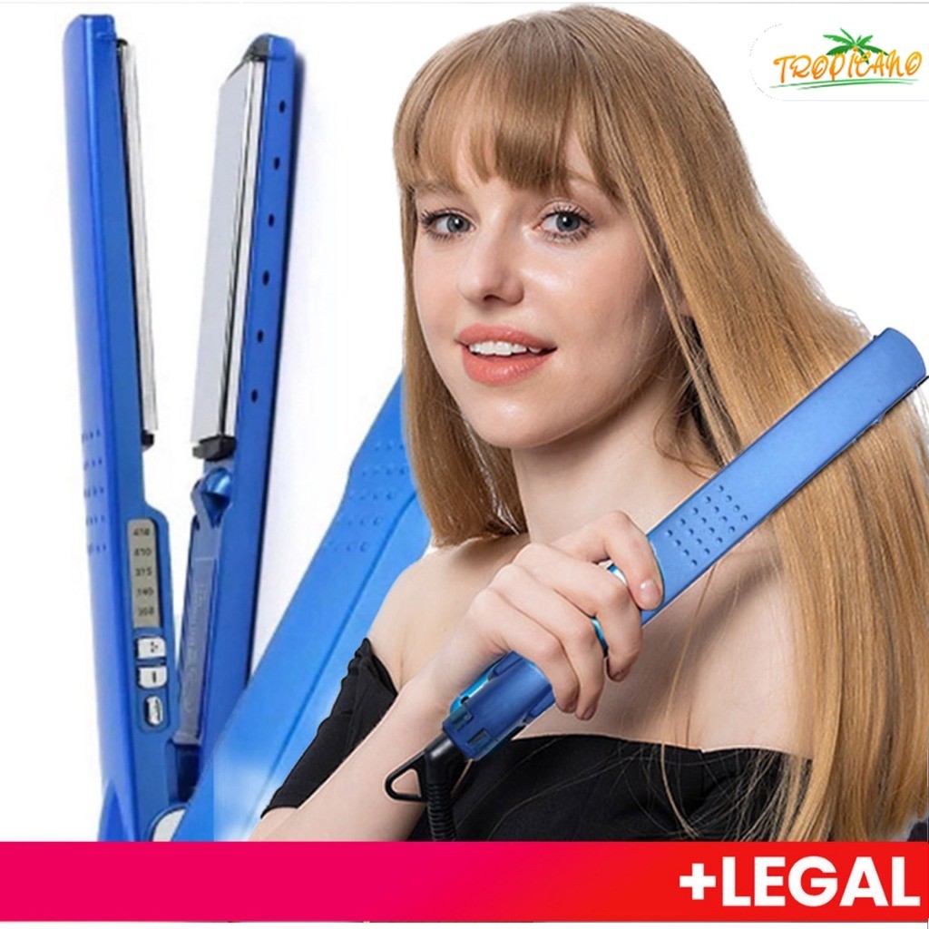 Prancha Bivolt 110V 220V Chapinha Profissional para Todos Tipos de Cabelo