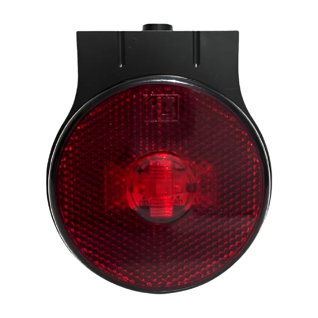 Lanterna Pisca Lateral Led Bivolt 65mm Carreta Randon C/ Sup