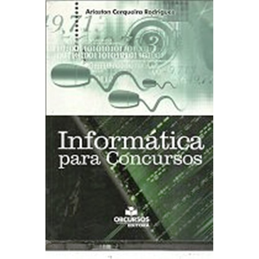 Informática para concursos autor Cerqueira Rodrigues Arioston