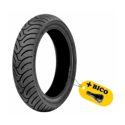 Kit Pneu Moto Vipal ST500 120/80-16 Traseiro Uso Sem Câmara HONDA CG FAN START TITAN + VALVULA PNEU S/C TR-412
