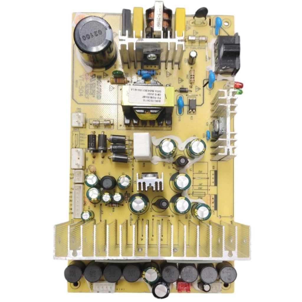 Placa Amplificadora + Fonte Para Caixa CM-13 - CJ-3638CF