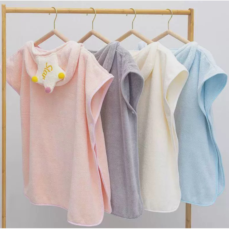 Toalha de banho felpuda para bebê com capuz e orelhinhas ideal para recém-nascidos meninos e meninas