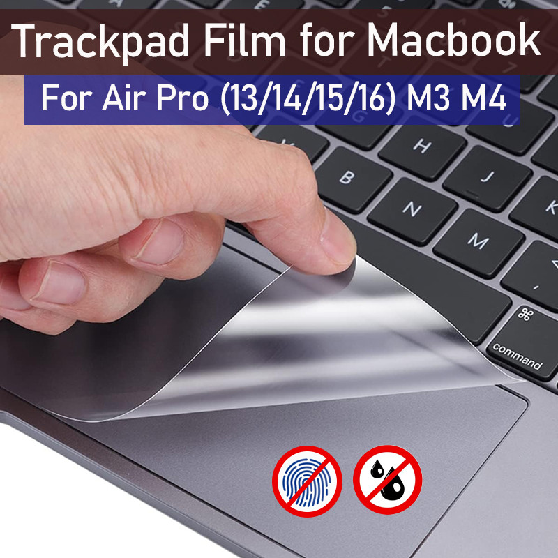 Acessórios De Filme TrackPad Para Macbook Pro M4 A3112 A3401 Capa Fosca 2024 Air M3 A3113 A3114 13.6 M2 A2681 A2941 Ades