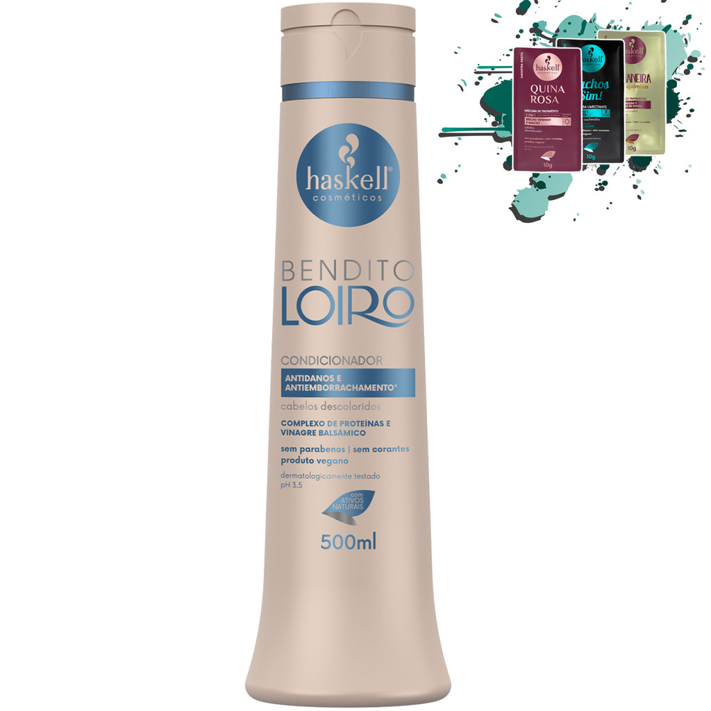 Condicionador Bendito Loiro 500ml Haskell